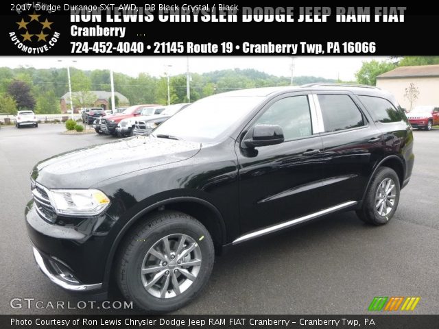 2017 Dodge Durango SXT AWD in DB Black Crystal