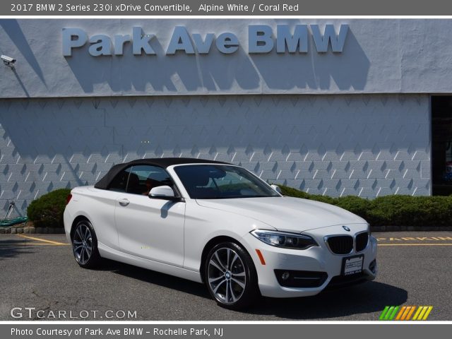 2017 BMW 2 Series 230i xDrive Convertible in Alpine White