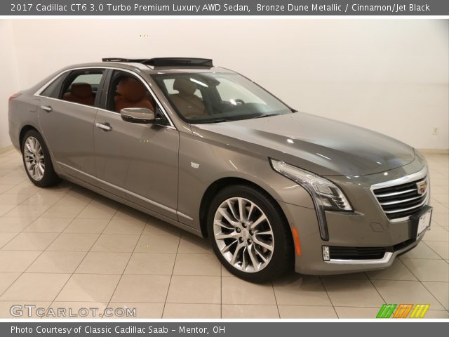 2017 Cadillac CT6 3.0 Turbo Premium Luxury AWD Sedan in Bronze Dune Metallic