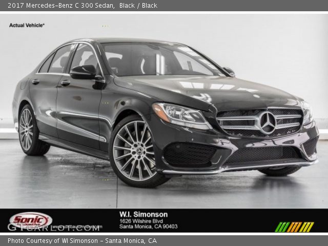 2017 Mercedes-Benz C 300 Sedan in Black