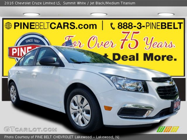 2016 Chevrolet Cruze Limited LS in Summit White