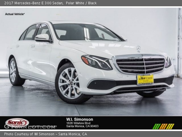 2017 Mercedes-Benz E 300 Sedan in Polar White