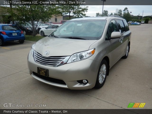 2017 Toyota Sienna XLE in Creme Brulee Mica