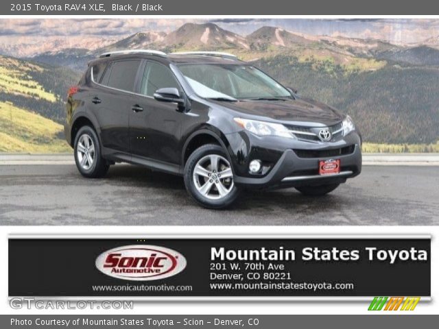 2015 Toyota RAV4 XLE in Black