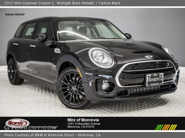 2017 Mini Clubman Cooper S in Midnight Black Metallic