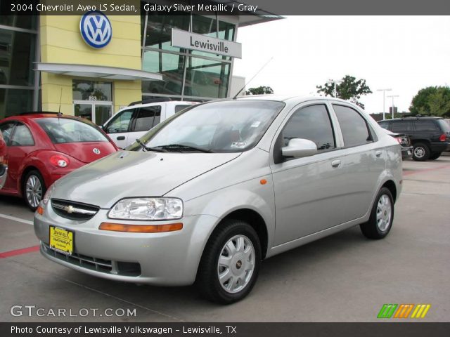 2004 Chevrolet Aveo LS Sedan in Galaxy Silver Metallic