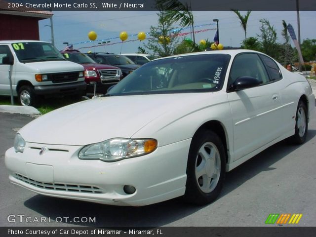 2004 Chevrolet Monte Carlo SS in White