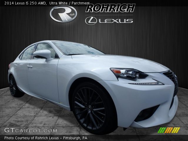 2014 Lexus IS 250 AWD in Ultra White
