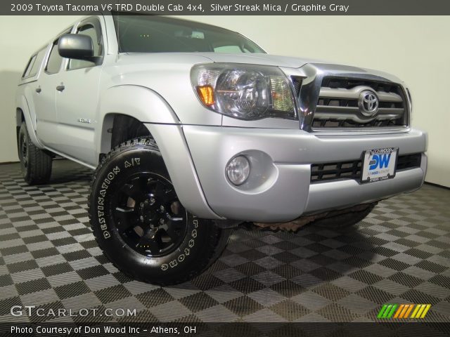 2009 Toyota Tacoma V6 TRD Double Cab 4x4 in Silver Streak Mica