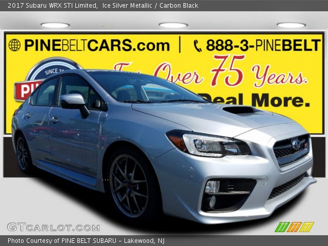 2017 Subaru WRX STI Limited in Ice Silver Metallic