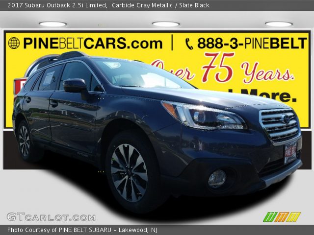 2017 Subaru Outback 2.5i Limited in Carbide Gray Metallic