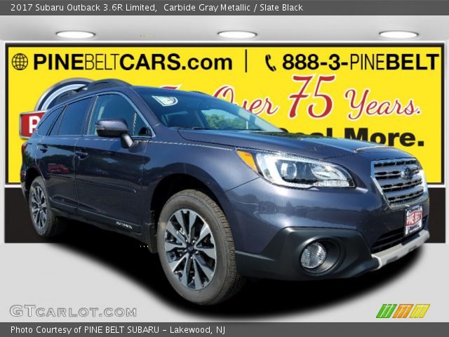 2017 Subaru Outback 3.6R Limited in Carbide Gray Metallic
