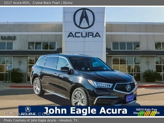 2017 Acura MDX  in Crystal Black Pearl