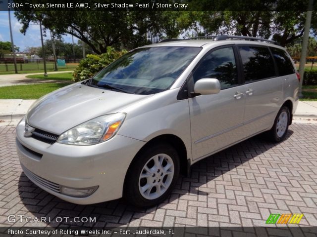 2004 Toyota Sienna LE AWD in Silver Shadow Pearl