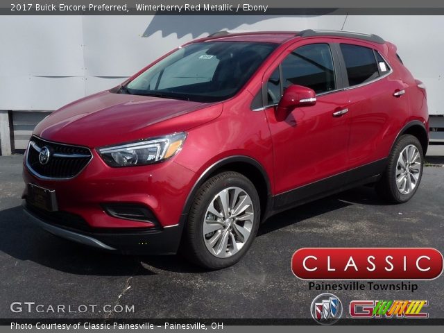 2017 Buick Encore Preferred in Winterberry Red Metallic