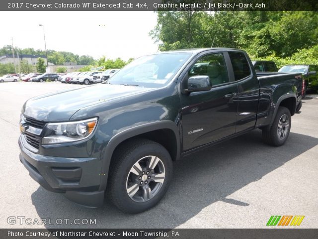 2017 Chevrolet Colorado WT Extended Cab 4x4 in Graphite Metallic