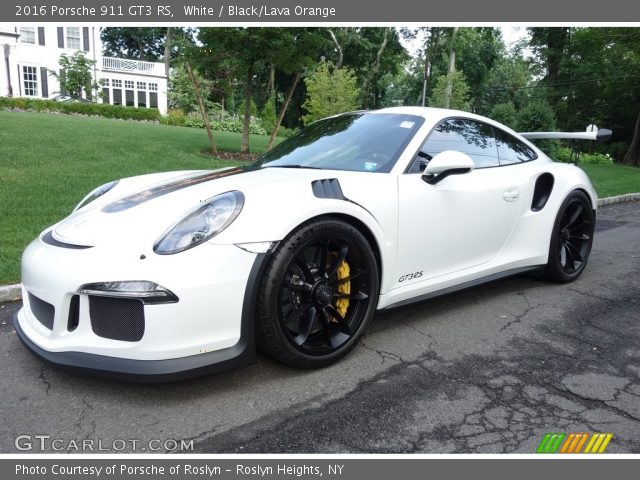 2016 Porsche 911 GT3 RS in White