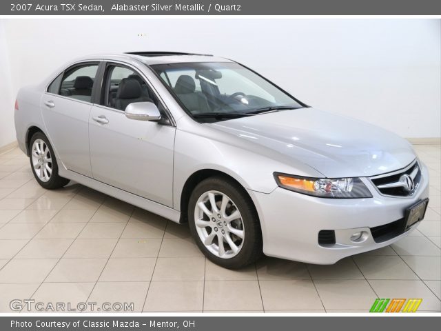 2007 Acura TSX Sedan in Alabaster Silver Metallic