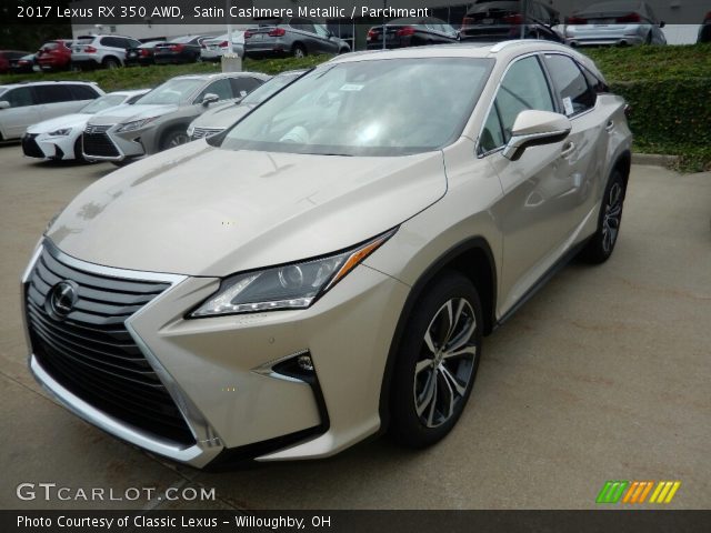 2017 Lexus RX 350 AWD in Satin Cashmere Metallic
