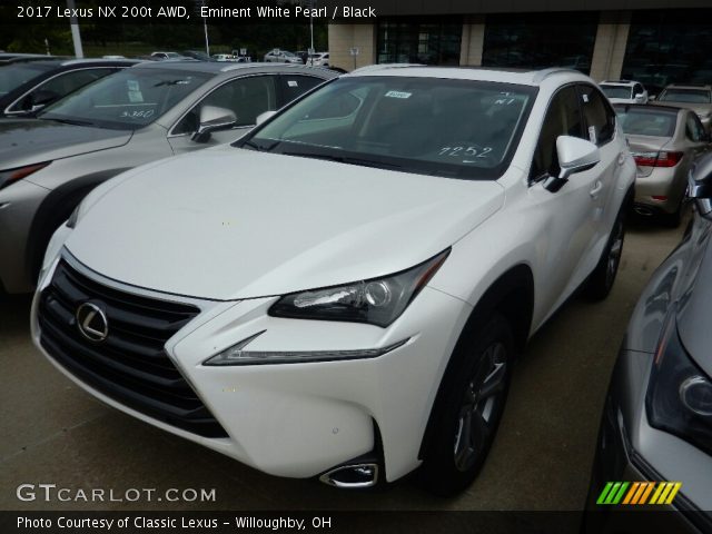 2017 Lexus NX 200t AWD in Eminent White Pearl