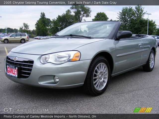 2005 Chrysler Sebring Touring Convertible in Satin Jade Pearl