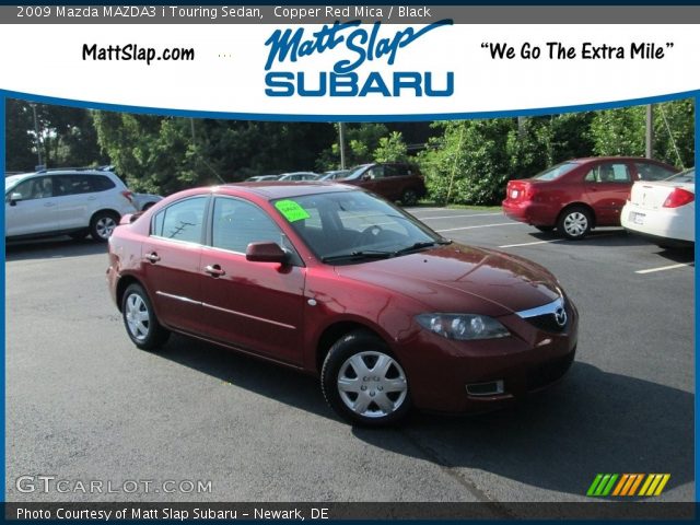 2009 Mazda MAZDA3 i Touring Sedan in Copper Red Mica