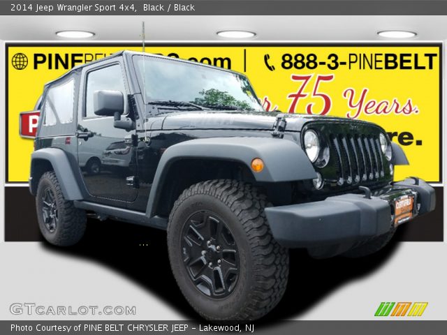 2014 Jeep Wrangler Sport 4x4 in Black