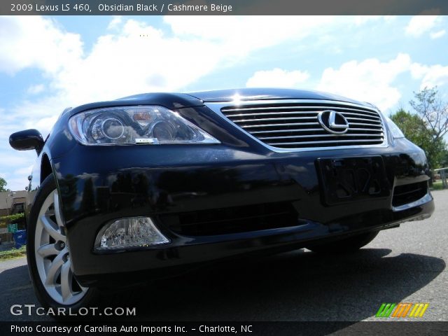 2009 Lexus LS 460 in Obsidian Black