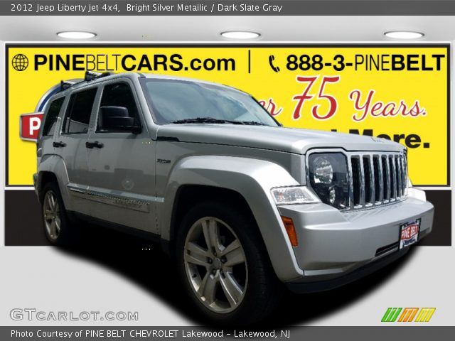 2012 Jeep Liberty Jet 4x4 in Bright Silver Metallic