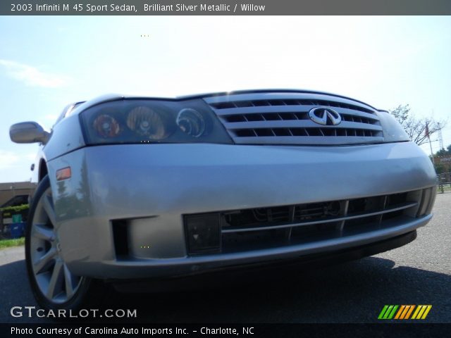 2003 Infiniti M 45 Sport Sedan in Brilliant Silver Metallic