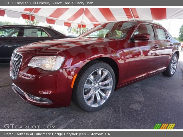 2017 Chrysler 300 Limited in Velvet Red