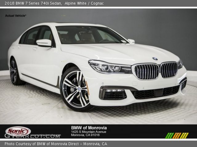 2018 BMW 7 Series 740i Sedan in Alpine White