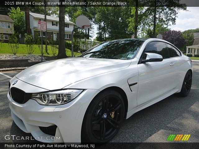 2015 BMW M4 Coupe in Mineral White Metallic