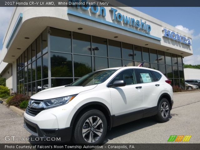 2017 Honda CR-V LX AWD in White Diamond Pearl