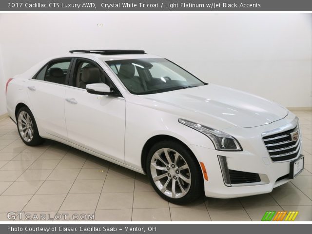2017 Cadillac CTS Luxury AWD in Crystal White Tricoat