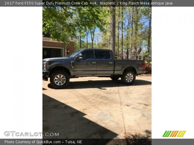 2017 Ford F350 Super Duty Platinum Crew Cab 4x4 in Magnetic