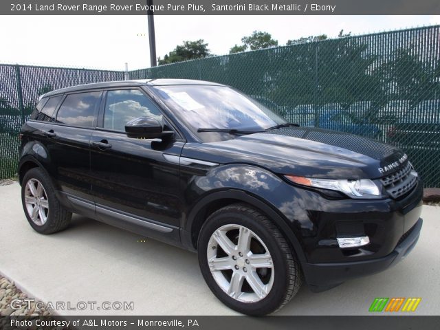 2014 Land Rover Range Rover Evoque Pure Plus in Santorini Black Metallic