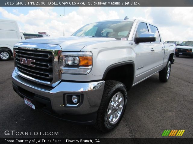 2015 GMC Sierra 2500HD SLE Crew Cab 4x4 in Quicksilver Metallic