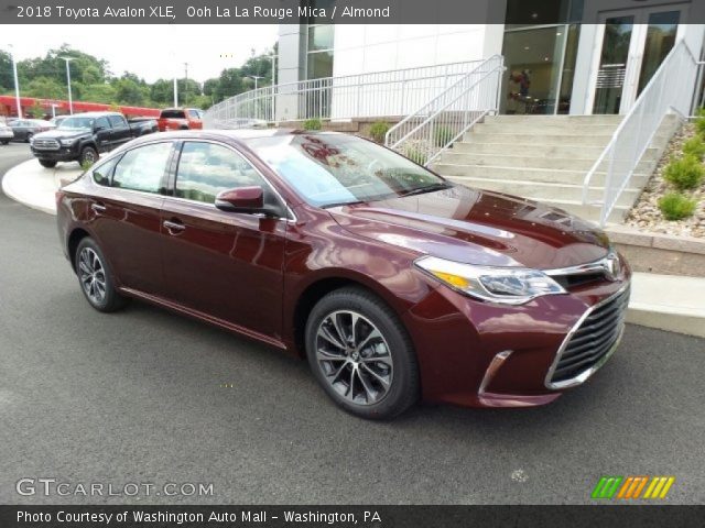 2018 Toyota Avalon XLE in Ooh La La Rouge Mica