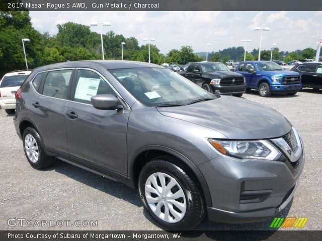 2017 Nissan Rogue S AWD in Gun Metallic
