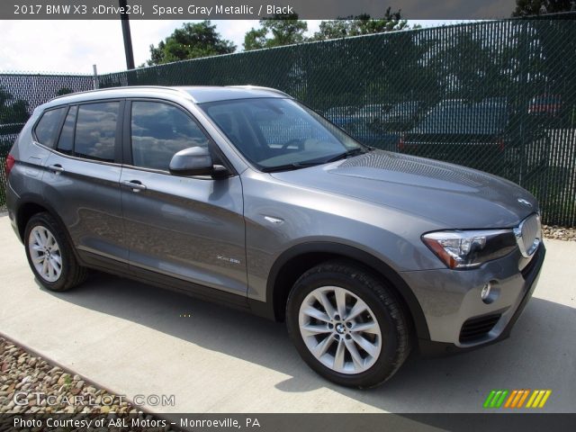 2017 BMW X3 xDrive28i in Space Gray Metallic