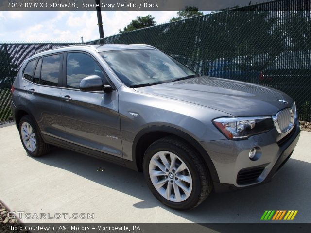2017 BMW X3 xDrive28i in Space Gray Metallic