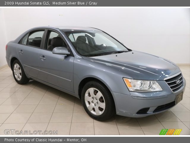 2009 Hyundai Sonata GLS in Medium Silver Blue