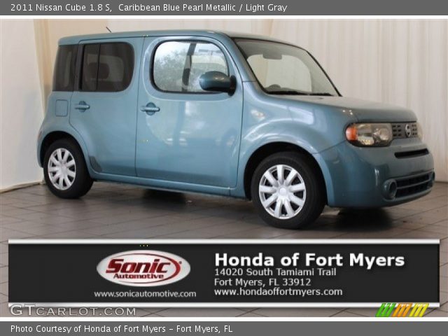 2011 Nissan Cube 1.8 S in Caribbean Blue Pearl Metallic