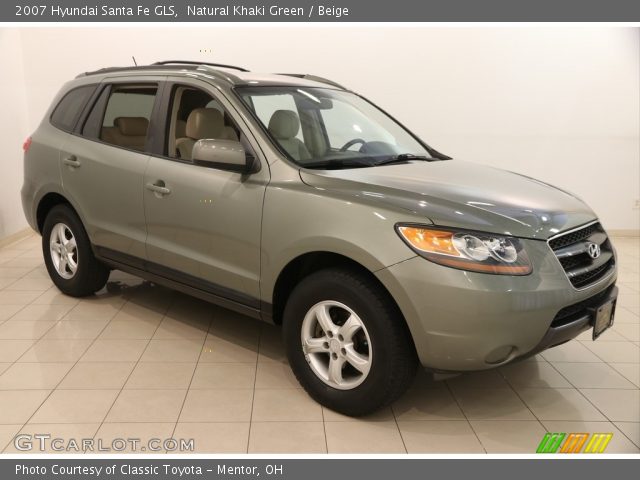 2007 Hyundai Santa Fe GLS in Natural Khaki Green