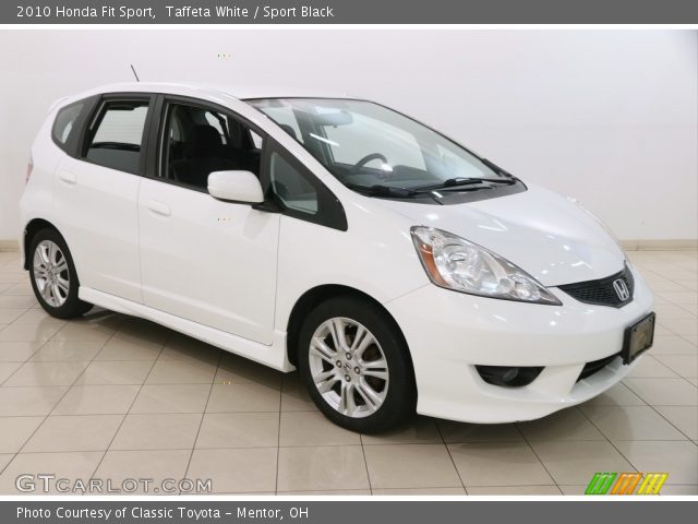 2010 Honda Fit Sport in Taffeta White