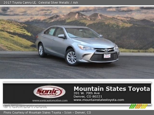 2017 Toyota Camry LE in Celestial Silver Metallic