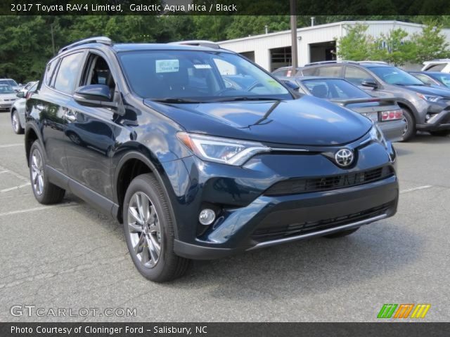 2017 Toyota RAV4 Limited in Galactic Aqua Mica