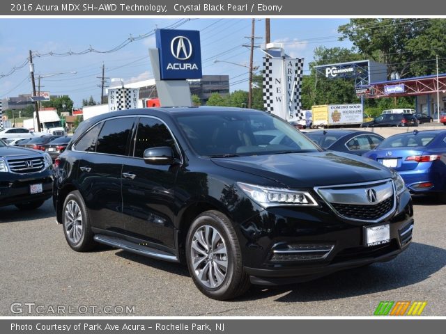 2016 Acura MDX SH-AWD Technology in Crystal Black Pearl