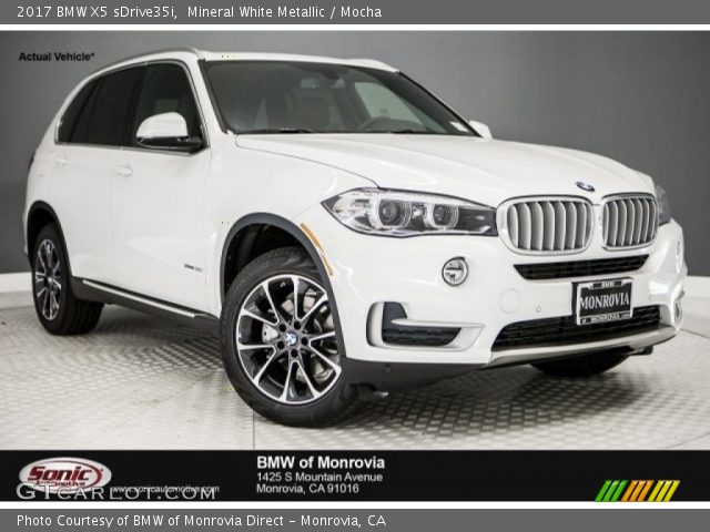 2017 BMW X5 sDrive35i in Mineral White Metallic